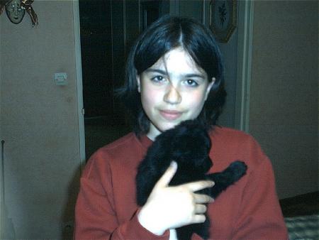 jessica et mistique sa tite chienne